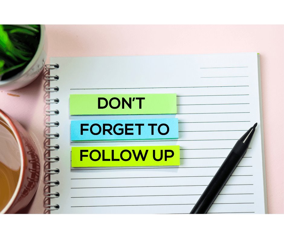 Fundraising Tips - The Follow Up