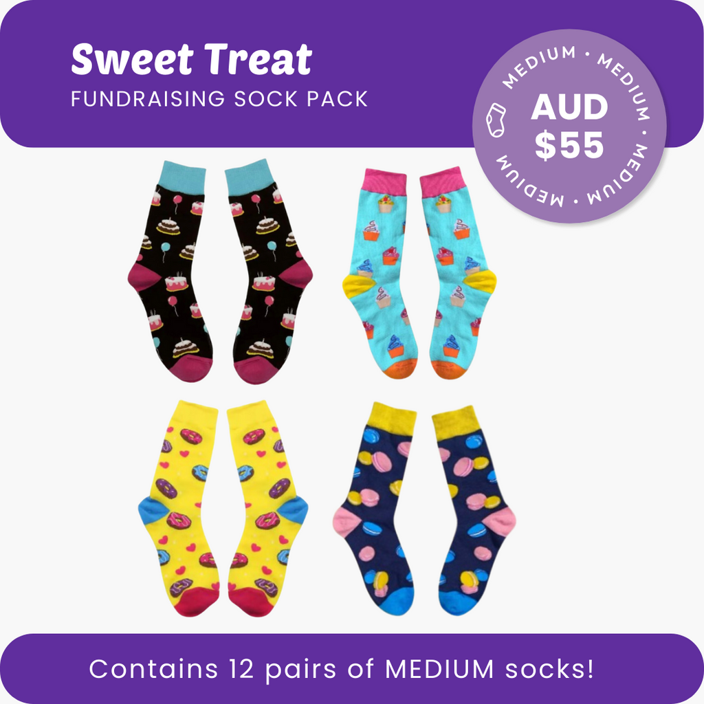 Sweet Treat Fundraising Sock Pack