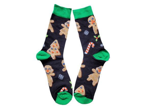 Gingerbread Man Socks Sockable Fundraising 