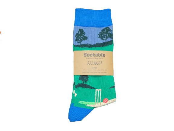 Cricket Pitch Socks Socks Sockable Fundraising 