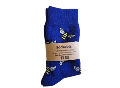 Honey Bee Socks Sockable Fundraising 
