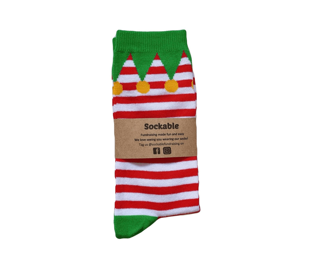 Eager Elf Socks Sockable Fundraising 